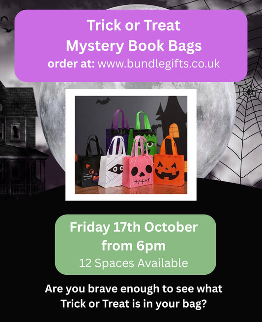 Trick or Treat Mystery Book Bags LIVE 👻