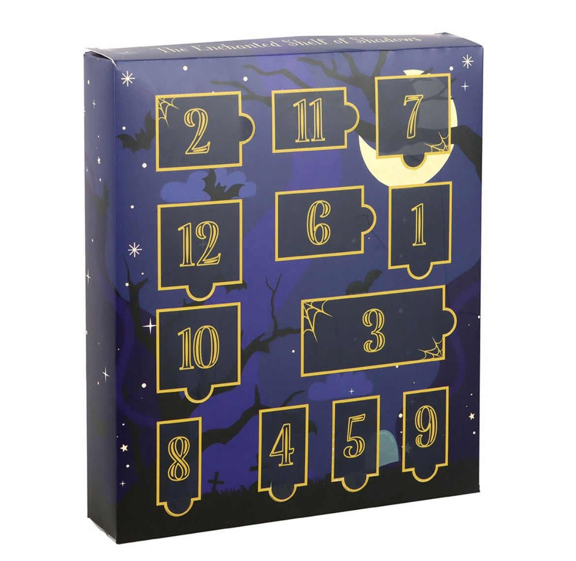 Countdown to Halloween Spooky 12 Day Advent Calendar