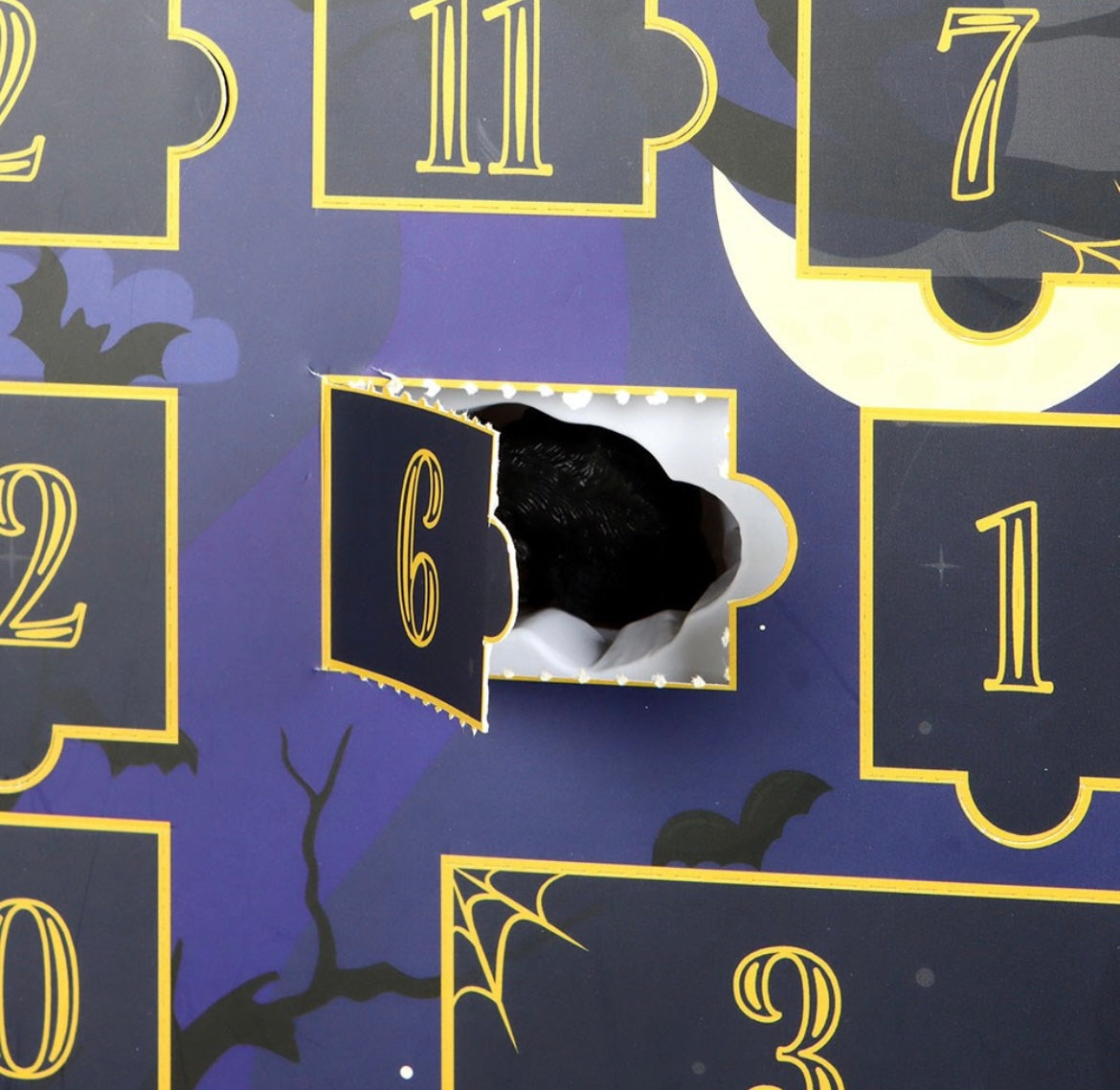 Countdown to Halloween Spooky 12 Day Advent Calendar