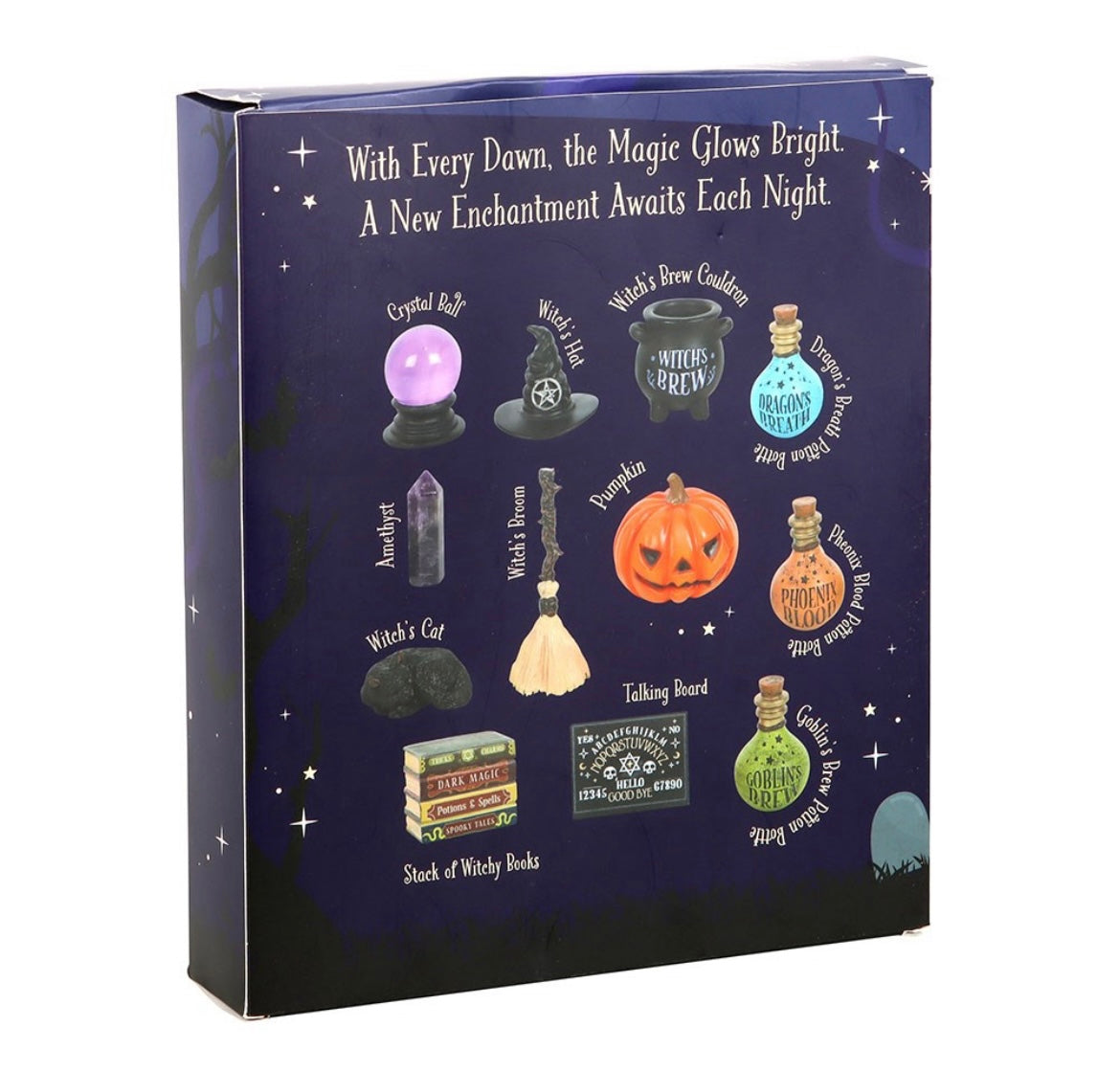 Countdown to Halloween Spooky 12 Day Advent Calendar
