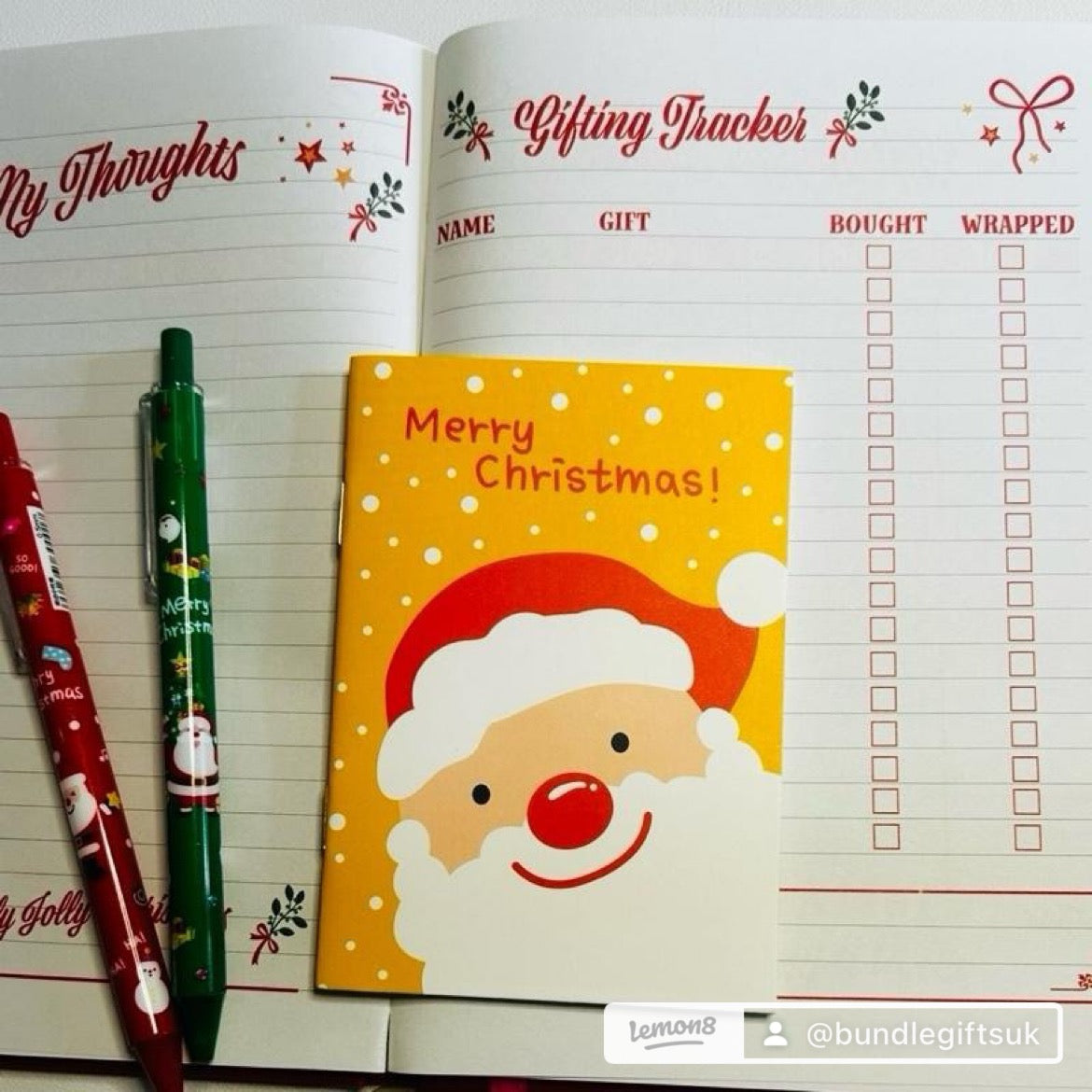Merry Christmas Mini Planner Bundle