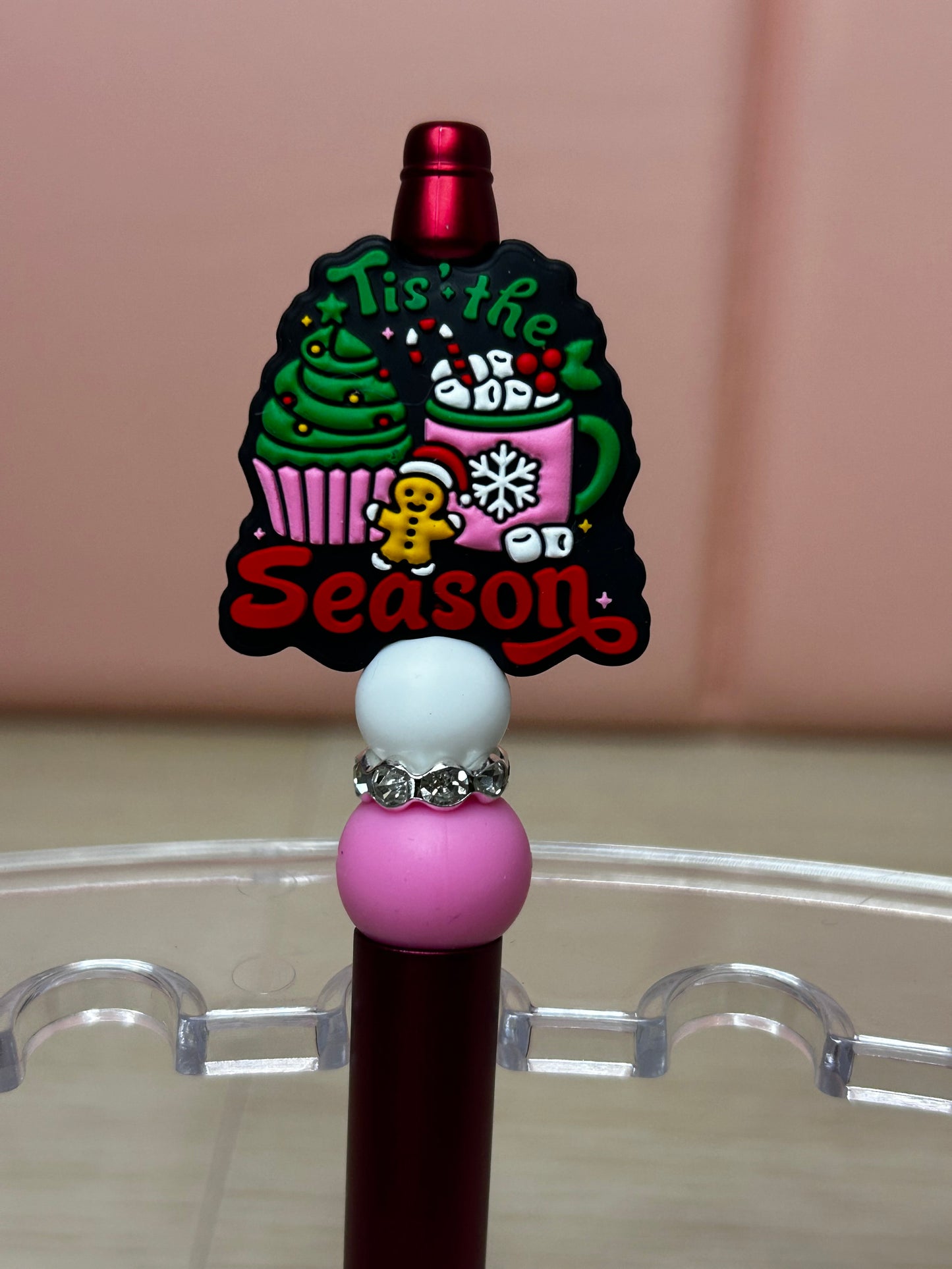 Christmas Handmade Beaded Pens