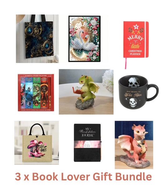 NEW Book Lovers Gift Bundle - 3 Items