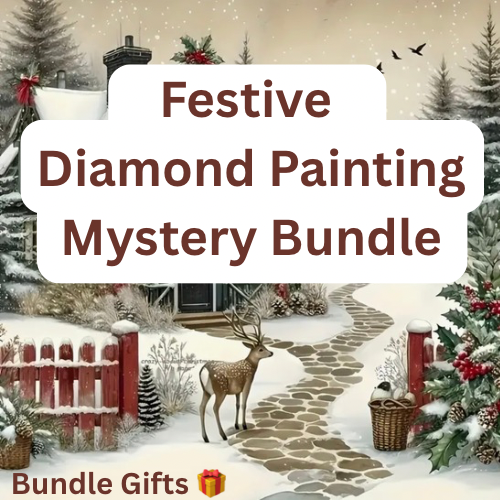 NEW Festive Diamond Art Mystery Bundle
