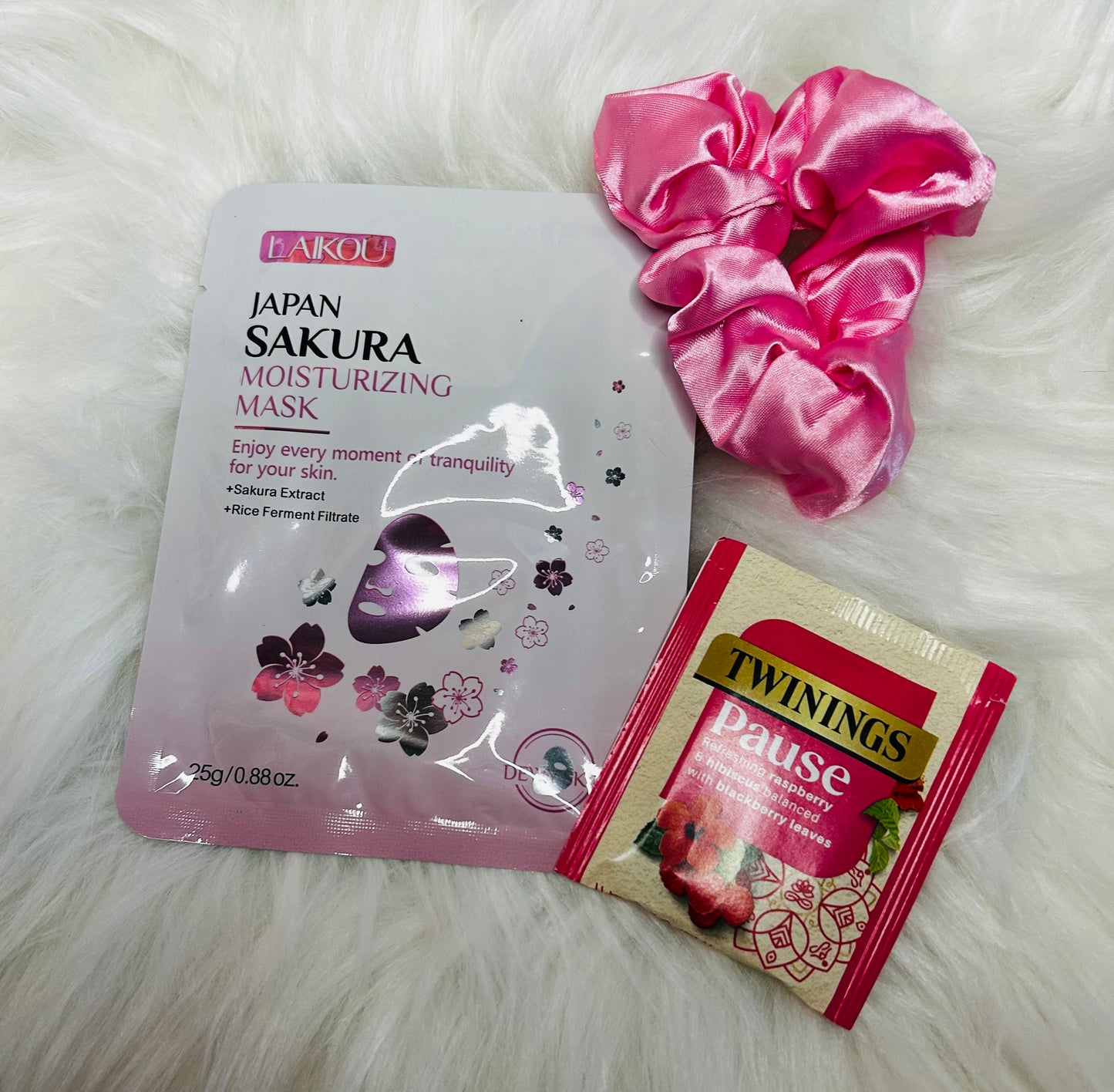 Midi Pink Sakura Pamper Letterbox Gift Bundle
