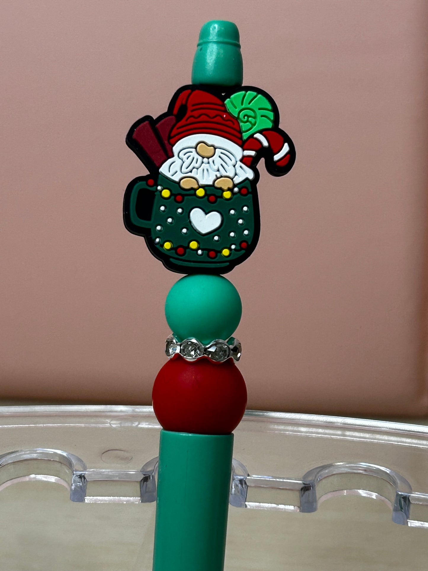 Christmas Handmade Beaded Pens