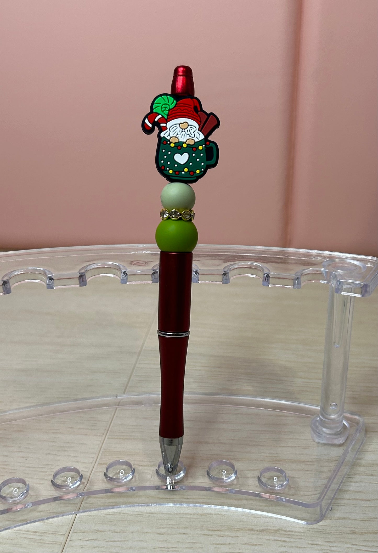Christmas Handmade Beaded Pens