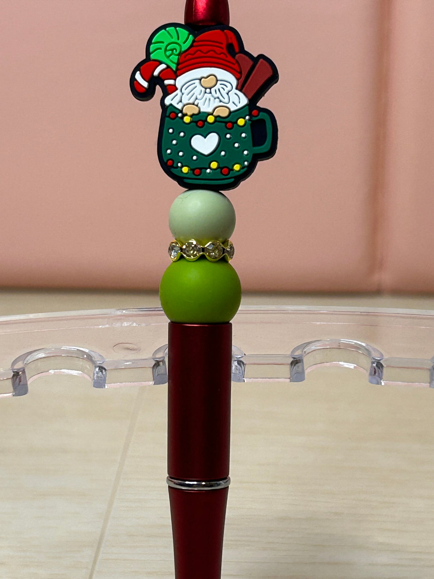 Christmas Handmade Beaded Pens