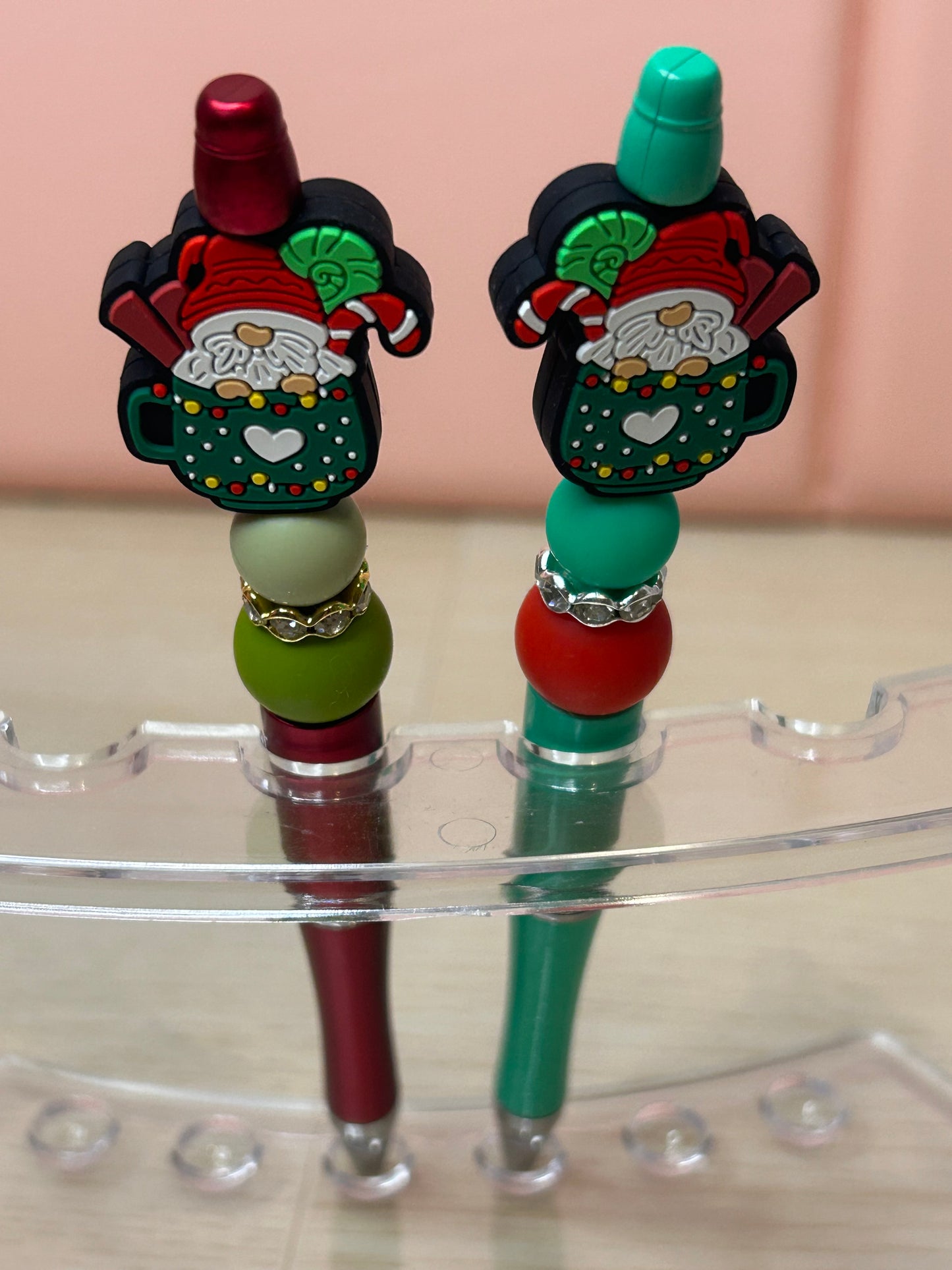 Christmas Handmade Beaded Pens