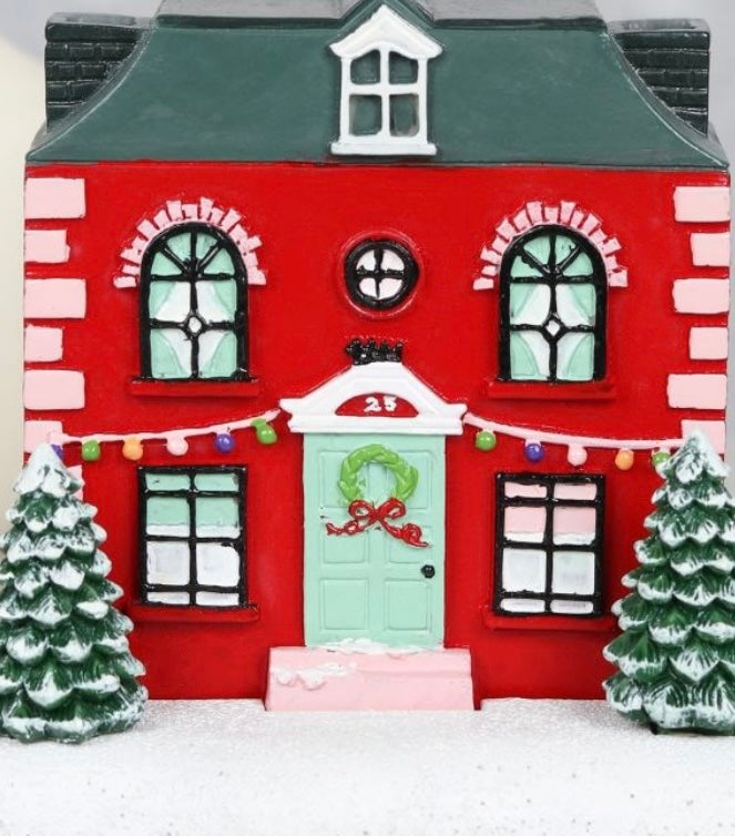 Christmas House Incense Cone Burner